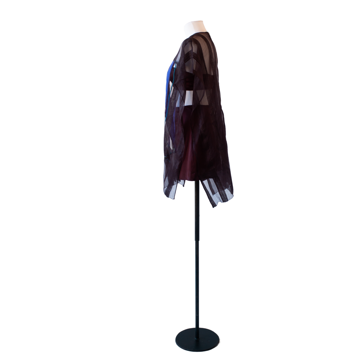 poncho silk